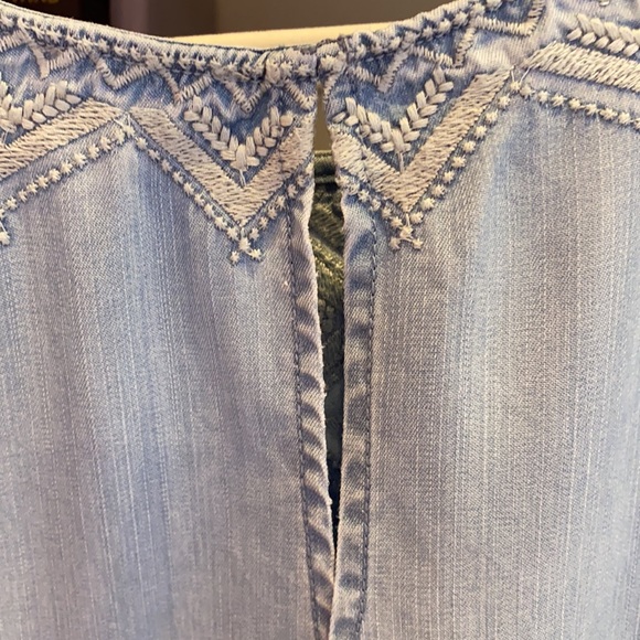 Chambray Denim Dress from Anthropologie - Picture 6 of 6